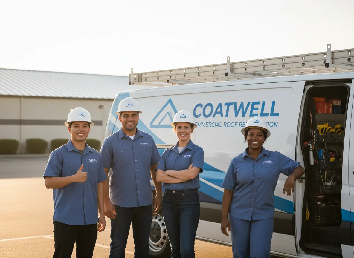 Commercial roof coating company in Switzer, WV